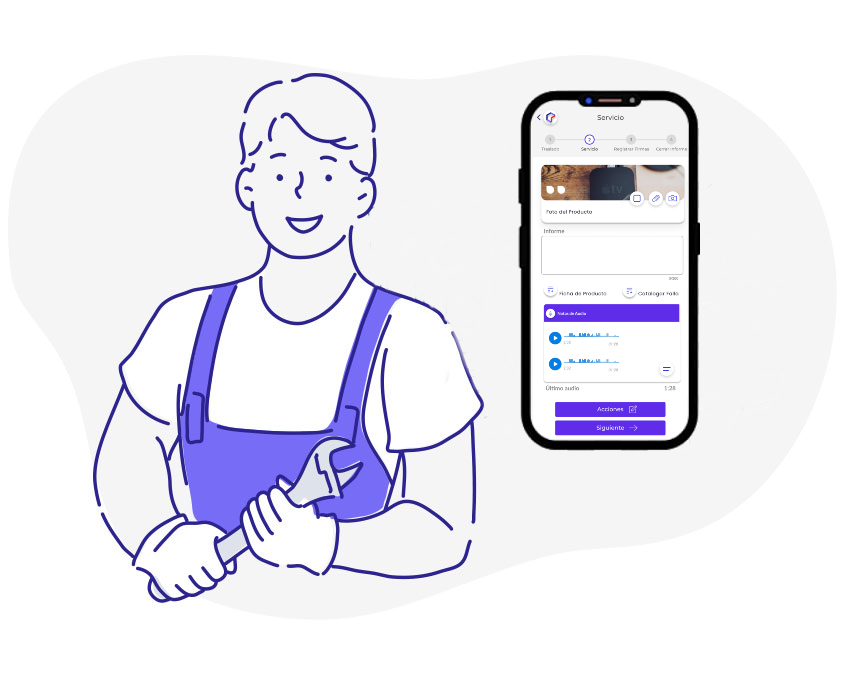 FieldService Sistema de gestion de servicios de campo, trabajamos en la nube en generar soluciones.
